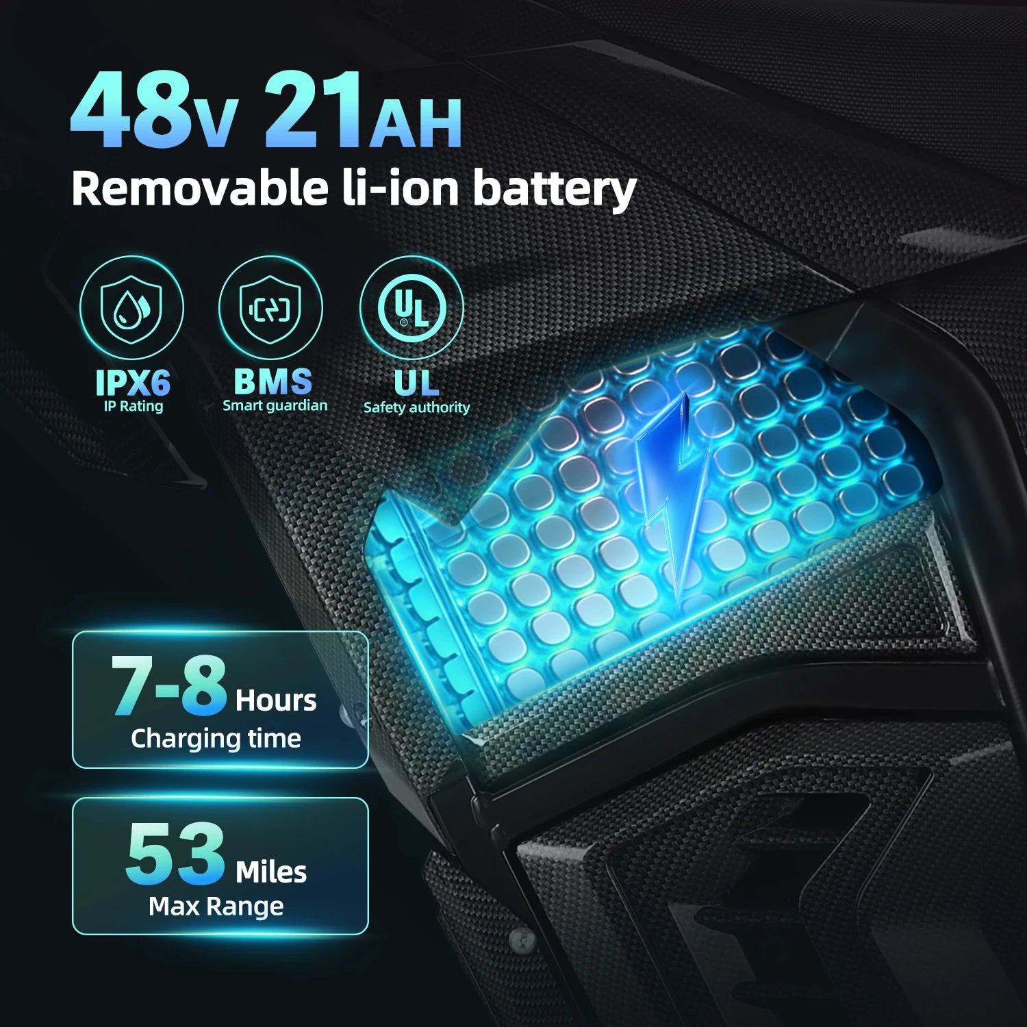 Valtinsu EM5 48V 2500W Mid-Drive Motor 23.4Ah Battery Teens and Adults Electric Motorcycle Off Road Motorbikes