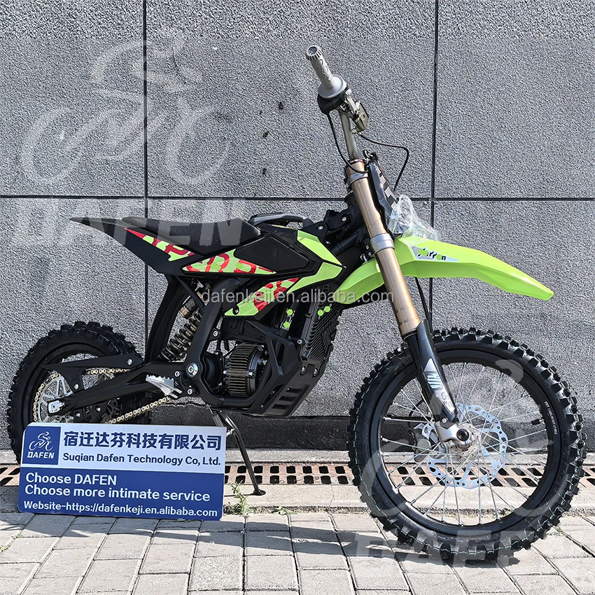 2026 New Sur Ron Hyper Bee 58V 25 Amp Hour Battery 5000W Mid Drive Motor Long Range Full Suspension Dirt Fat Tire Mountain Stealth Bomber