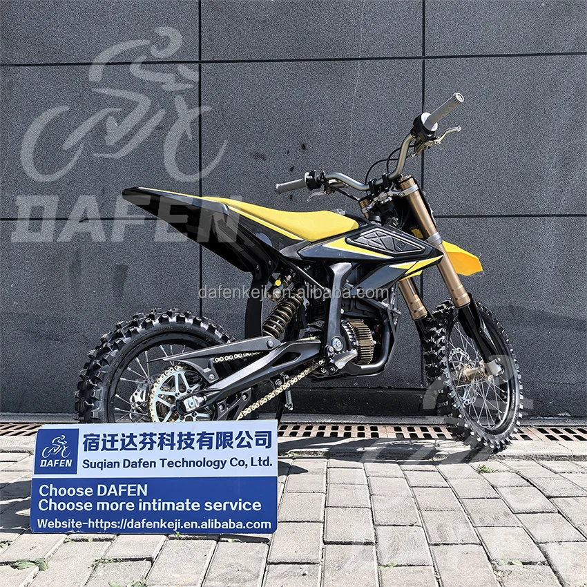 2026 New Sur Ron Hyper Bee 58V 25 Amp Hour Battery 5000W Mid Drive Motor Long Range Full Suspension Dirt Fat Tire Mountain Stealth Bomber