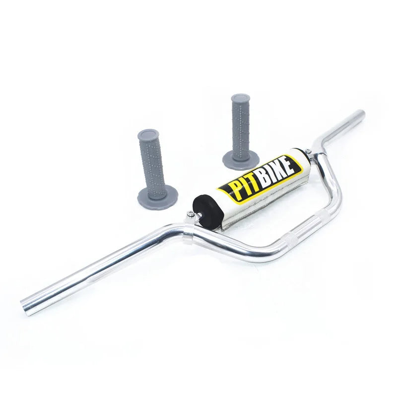 Handlebar 22mm with Bar Pad or Handle Grips for Motorcycle Motocross Dirt Pit Bike