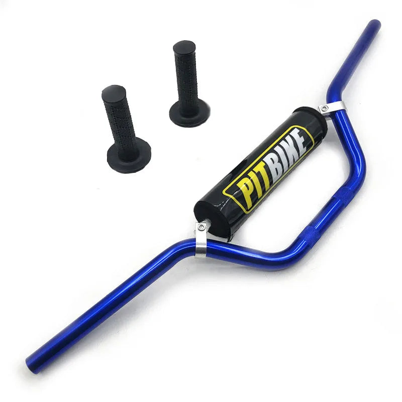 Handlebar 22mm with Bar Pad or Handle Grips for Motorcycle Motocross Dirt Pit Bike
