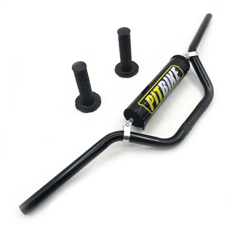 Handlebar 22mm with Bar Pad or Handle Grips for Motorcycle Motocross Dirt Pit Bike