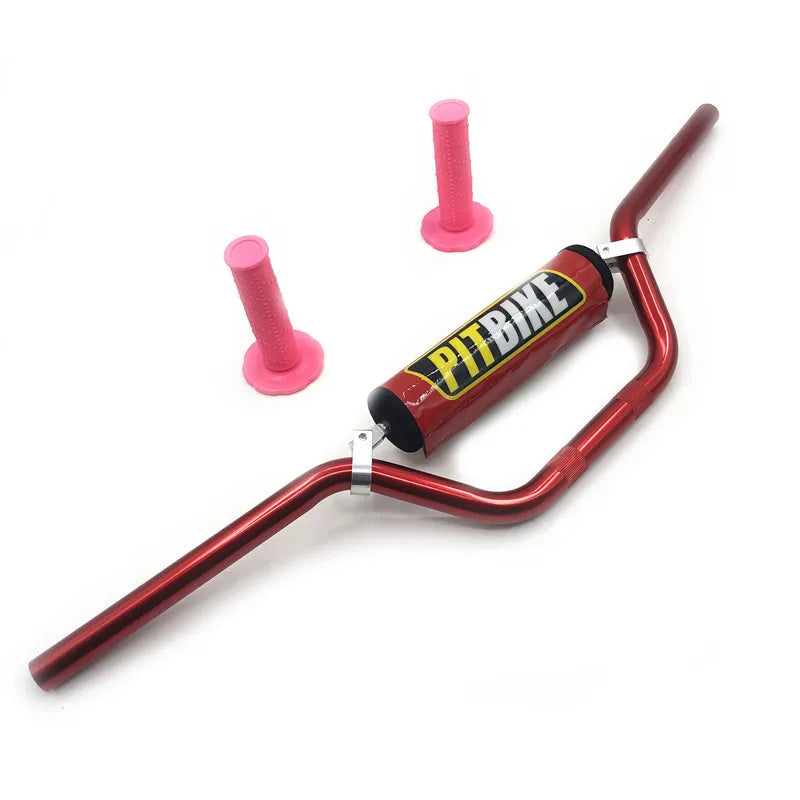 Handlebar 22mm with Bar Pad or Handle Grips for Motorcycle Motocross Dirt Pit Bike