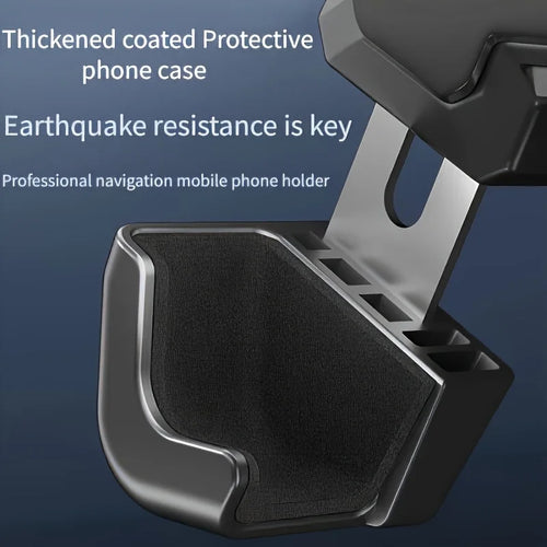 Bicycle Phone Holder with GPS Mount Heavy Duty PVC Bike Phone Mount for Electric Bicycle Motorcycle