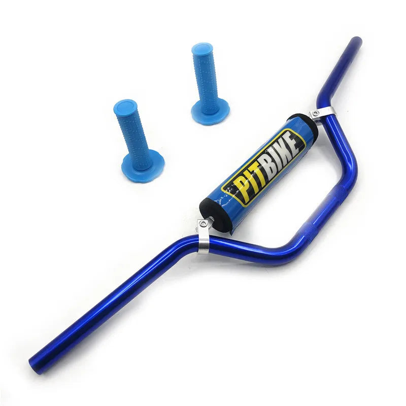 Handlebar 22mm with Bar Pad or Handle Grips for Motorcycle Motocross Dirt Pit Bike